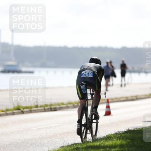17.08.2025 - KN Förde Triathlon 2025 Yannick Fuchs http://msf.ph/oto/8621966 17.08.2025 11:01:27 Radfahren 266, 274, 268 meine-sportfotos.de