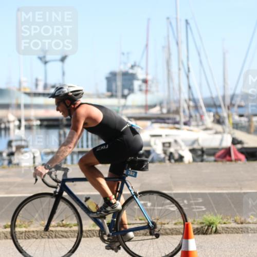 17.08.2025 - KN Förde Triathlon 2025 Yannick Fuchs http://msf.ph/oto/8622106 17.08.2025 11:05:11 Radfahren 282, 284, 296, 307 meine-sportfotos.de