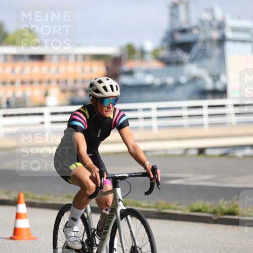 17.08.2025 - KN Förde Triathlon 2025 Yannick Fuchs http://msf.ph/oto/8622188 17.08.2025 09:46:55 Radfahren 116, 143, 166, 116 meine-sportfotos.de