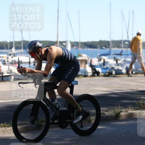 17.08.2025 - KN Förde Triathlon 2025 Yannick Fuchs http://msf.ph/oto/8625370 17.08.2025 12:42:09 Radfahren 408 meine-sportfotos.de