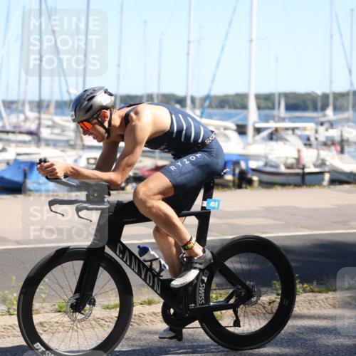 17.08.2025 - KN Förde Triathlon 2025 Yannick Fuchs http://msf.ph/oto/8625371 17.08.2025 12:42:09 Radfahren 408 meine-sportfotos.de