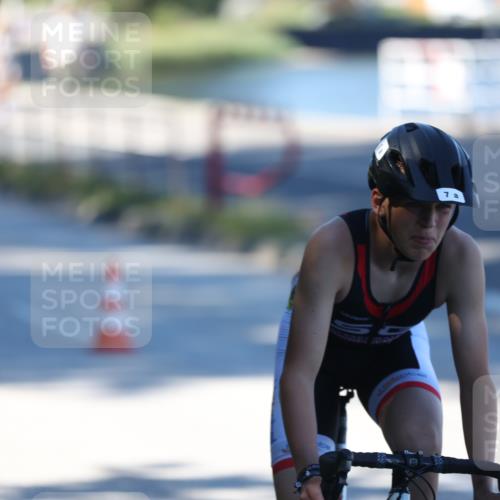 17.08.2025 - KN Förde Triathlon 2025 Yannick Fuchs http://msf.ph/oto/8628119 17.08.2025 14:57:29 Radfahren 7, 8 meine-sportfotos.de