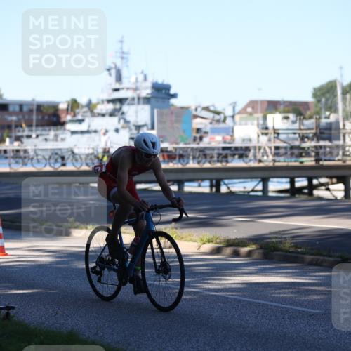17.08.2025 - KN Förde Triathlon 2025 Yannick Fuchs http://msf.ph/oto/8628525 17.08.2025 15:41:43 Radfahren 16 meine-sportfotos.de