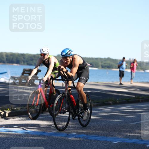 17.08.2025 - KN Förde Triathlon 2025 Yannick Fuchs http://msf.ph/oto/8628810 17.08.2025 14:54:37 Radfahren  meine-sportfotos.de