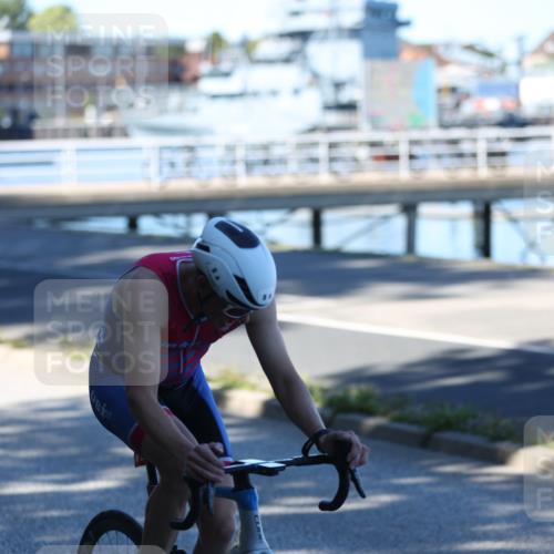17.08.2025 - KN Förde Triathlon 2025 Yannick Fuchs http://msf.ph/oto/8628841 17.08.2025 14:57:31 Radfahren  meine-sportfotos.de