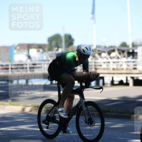 17.08.2025 - KN Förde Triathlon 2025 Yannick Fuchs http://msf.ph/oto/8628853 17.08.2025 15:03:38 Radfahren  meine-sportfotos.de