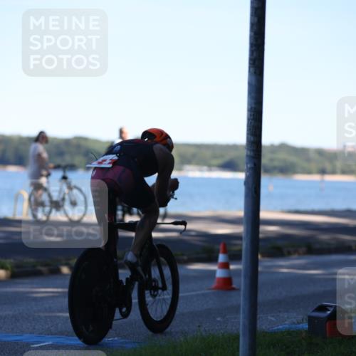 17.08.2025 - KN Förde Triathlon 2025 Yannick Fuchs http://msf.ph/oto/8628934 17.08.2025 15:20:41 Radfahren  meine-sportfotos.de