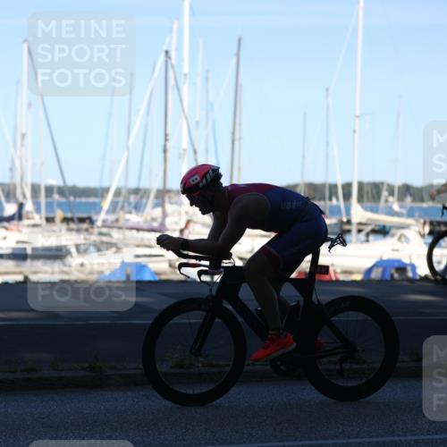 17.08.2025 - KN Förde Triathlon 2025 Yannick Fuchs http://msf.ph/oto/8628991 17.08.2025 15:22:04 Radfahren  meine-sportfotos.de