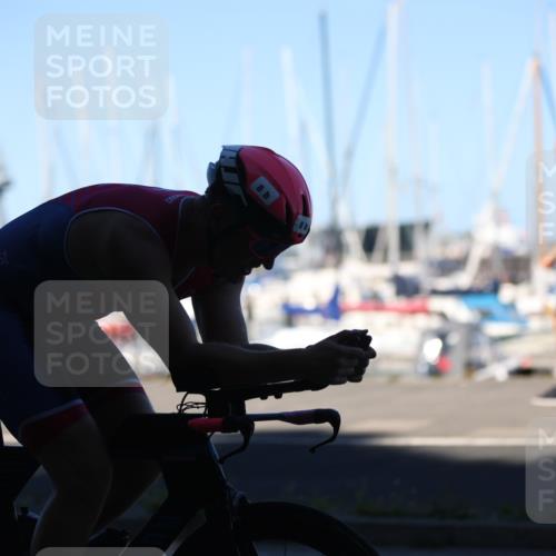 17.08.2025 - KN Förde Triathlon 2025 Yannick Fuchs http://msf.ph/oto/8629019 17.08.2025 15:23:42 Radfahren  meine-sportfotos.de