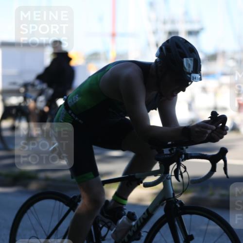 17.08.2025 - KN Förde Triathlon 2025 Yannick Fuchs http://msf.ph/oto/8629197 17.08.2025 15:36:23 Radfahren 34 meine-sportfotos.de