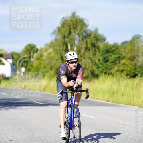 31.08.2025 - Elbe Triathlon Hamburg Michael Burmester http://msf.ph/oto/8665488 31.08.2025 09:30:25 Radfahren 170, 280, 469 meine-sportfotos.de