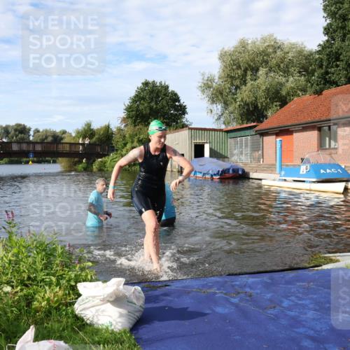 31.08.2025 - Elbe Triathlon Hamburg Luisa Fischer http://msf.ph/oto/8682270 31.08.2025 09:40:12 Schwimmen 796, 877 meine-sportfotos.de