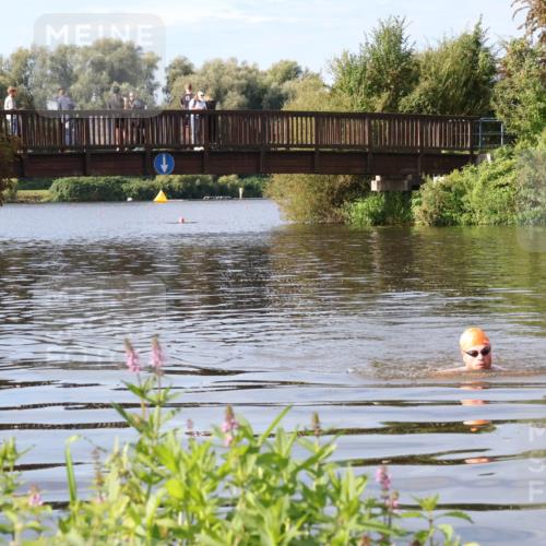 31.08.2025 - Elbe Triathlon Hamburg Luisa Fischer http://msf.ph/oto/8682362 31.08.2025 09:46:52 Schwimmen  meine-sportfotos.de