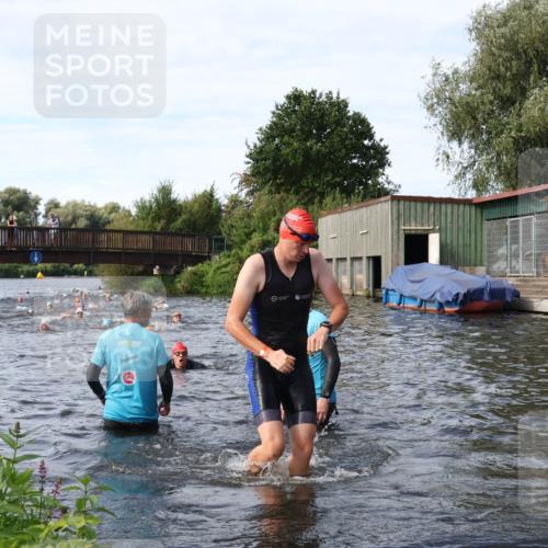 31.08.2025 - Elbe Triathlon Hamburg Luisa Fischer http://msf.ph/oto/8683919 31.08.2025 10:21:13 Schwimmen 1116, 1136, 1184 meine-sportfotos.de