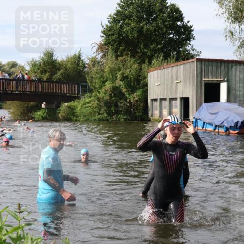 31.08.2025 - Elbe Triathlon Hamburg Luisa Fischer http://msf.ph/oto/8685768 31.08.2025 10:41:06 Schwimmen 1367, 1378, 1479, 1486 meine-sportfotos.de