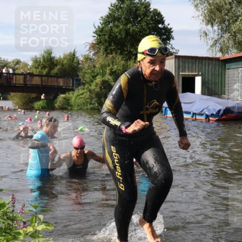 31.08.2025 - Elbe Triathlon Hamburg Luisa Fischer http://msf.ph/oto/8686050 31.08.2025 10:42:39 Schwimmen 1390, 1399, 1457, 1495 meine-sportfotos.de