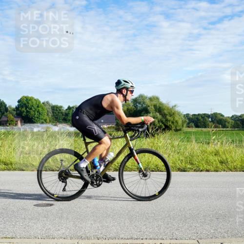 31.08.2025 - Elbe Triathlon Hamburg Michael Burmester http://msf.ph/oto/8688729 31.08.2025 09:08:11 Radfahren 288, 439 meine-sportfotos.de