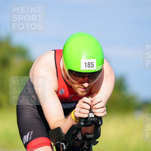 31.08.2025 - Elbe Triathlon Hamburg Michael Burmester http://msf.ph/oto/8689766 31.08.2025 08:43:02 Radfahren 185 meine-sportfotos.de