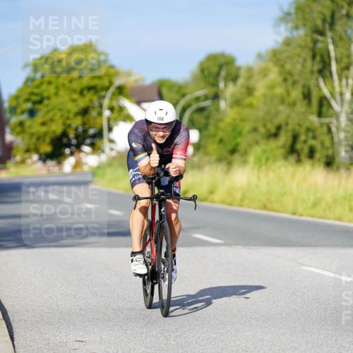 31.08.2025 - Elbe Triathlon Hamburg Michael Burmester http://msf.ph/oto/8689850 31.08.2025 08:45:21 Radfahren 168, 212 meine-sportfotos.de