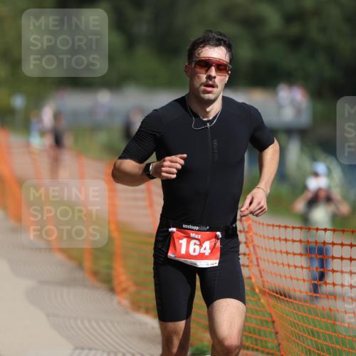 07.09.2025 - 19. Norderstedt Triathlon Michael Strokosch http://msf.ph/oto/8736174 07.09.2025 12:23:04 Laufen 164 meine-sportfotos.de