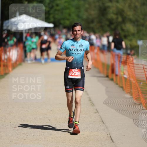 07.09.2025 - 19. Norderstedt Triathlon Michael Strokosch http://msf.ph/oto/8736766 07.09.2025 12:24:39 Laufen 826, 1239 meine-sportfotos.de