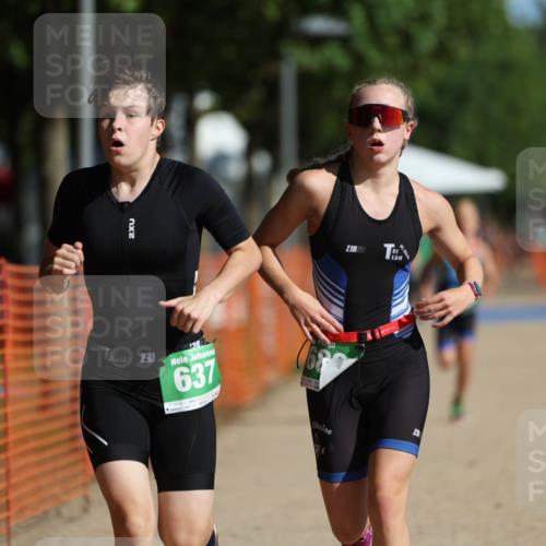 07.09.2025 - 19. Norderstedt Triathlon Michael Strokosch http://msf.ph/oto/8739876 07.09.2025 10:55:36 Laufen 134, 637, 661, 680 meine-sportfotos.de