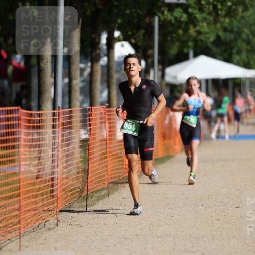 07.09.2025 - 19. Norderstedt Triathlon Michael Strokosch http://msf.ph/oto/8741387 07.09.2025 10:56:28 Laufen 131, 651 meine-sportfotos.de