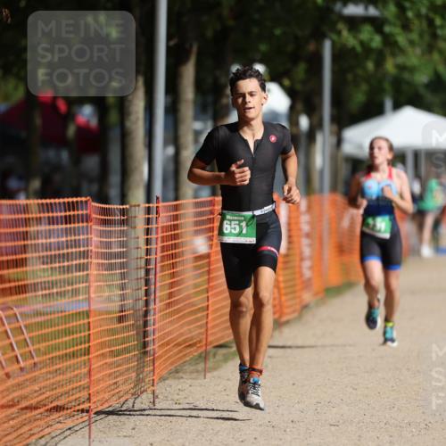 07.09.2025 - 19. Norderstedt Triathlon Michael Strokosch http://msf.ph/oto/8741437 07.09.2025 10:56:29 Laufen 131, 651 meine-sportfotos.de