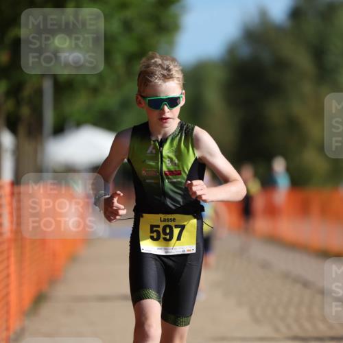 07.09.2025 - 19. Norderstedt Triathlon Michael Strokosch http://msf.ph/oto/8747994 07.09.2025 09:46:13 Laufen 555, 597 meine-sportfotos.de