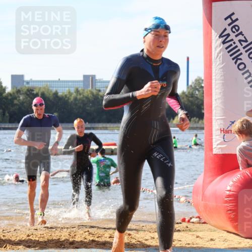 07.09.2025 - 19. Norderstedt Triathlon Luisa Fischer http://msf.ph/oto/8748310 07.09.2025 10:51:45 Schwimmen 204, 844, 1211 meine-sportfotos.de