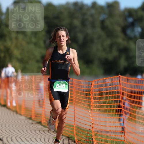 07.09.2025 - 19. Norderstedt Triathlon Michael Strokosch http://msf.ph/oto/8753583 07.09.2025 10:38:52 Laufen 646, 1139 meine-sportfotos.de