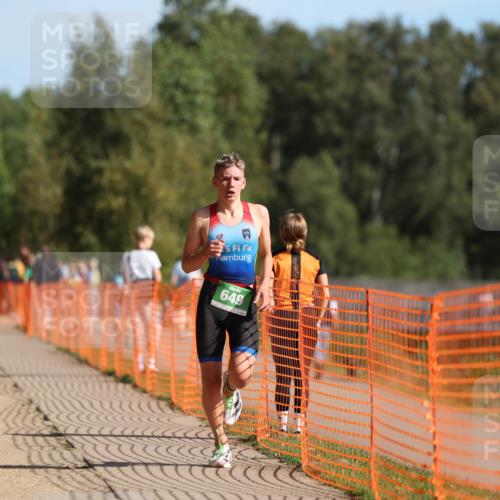07.09.2025 - 19. Norderstedt Triathlon Michael Strokosch http://msf.ph/oto/8754644 07.09.2025 10:40:49 Laufen 649 meine-sportfotos.de
