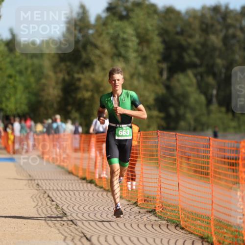 07.09.2025 - 19. Norderstedt Triathlon Michael Strokosch http://msf.ph/oto/8755211 07.09.2025 10:41:32 Laufen 655, 663 meine-sportfotos.de