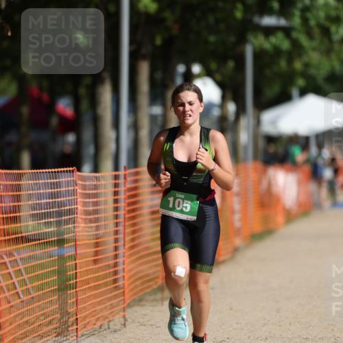 07.09.2025 - 19. Norderstedt Triathlon Michael Strokosch http://msf.ph/oto/8756288 07.09.2025 11:01:02 Laufen 105 meine-sportfotos.de