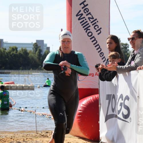 07.09.2025 - 19. Norderstedt Triathlon Luisa Fischer http://msf.ph/oto/8758711 07.09.2025 11:50:24 Schwimmen 273, 828 meine-sportfotos.de