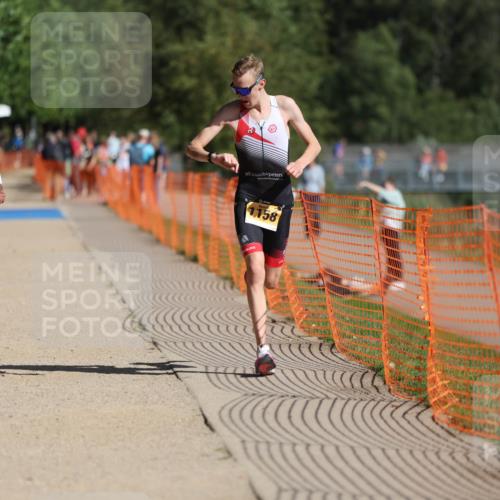 07.09.2025 - 19. Norderstedt Triathlon Michael Strokosch http://msf.ph/oto/8762544 07.09.2025 11:28:12 Laufen 1158 meine-sportfotos.de