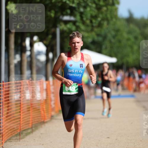 07.09.2025 - 19. Norderstedt Triathlon Michael Strokosch http://msf.ph/oto/8766907 07.09.2025 10:51:16 Laufen 68, 649 meine-sportfotos.de
