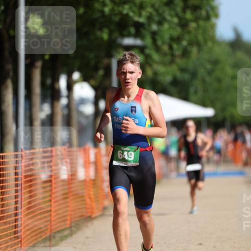 07.09.2025 - 19. Norderstedt Triathlon Michael Strokosch http://msf.ph/oto/8766910 07.09.2025 10:51:16 Laufen 68, 649 meine-sportfotos.de