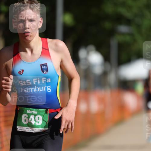 07.09.2025 - 19. Norderstedt Triathlon Michael Strokosch http://msf.ph/oto/8766925 07.09.2025 10:51:18 Laufen 68, 649 meine-sportfotos.de