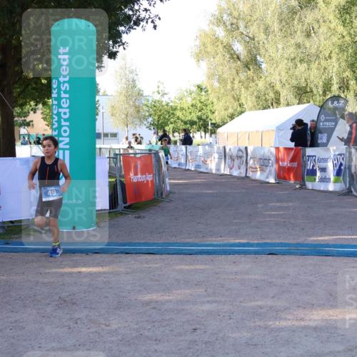 07.09.2025 - 19. Norderstedt Triathlon Zöllner http://msf.ph/oto/8769726 07.09.2025 09:14:06 Ziel 3, 14, 41, 49 meine-sportfotos.de