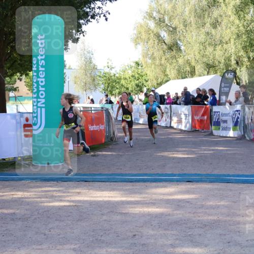 07.09.2025 - 19. Norderstedt Triathlon Zöllner http://msf.ph/oto/8770437 07.09.2025 09:45:55 Ziel 594, 595, 604 meine-sportfotos.de