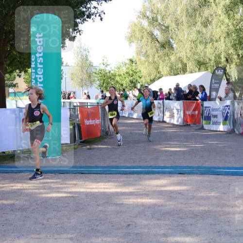 07.09.2025 - 19. Norderstedt Triathlon Zöllner http://msf.ph/oto/8770441 07.09.2025 09:45:55 Ziel 594, 595, 604 meine-sportfotos.de
