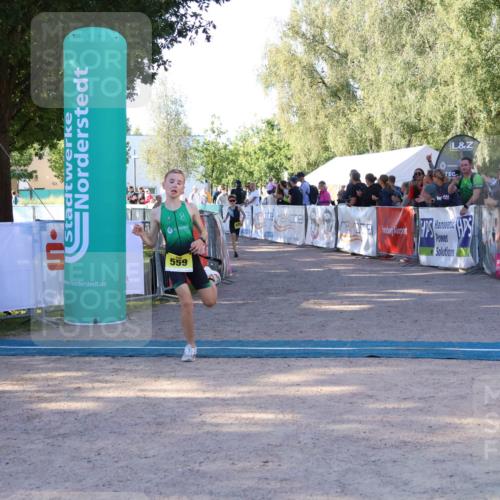 07.09.2025 - 19. Norderstedt Triathlon Zöllner http://msf.ph/oto/8770820 07.09.2025 09:48:20 Ziel 559, 576, 607 meine-sportfotos.de