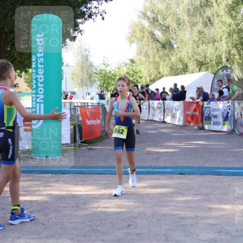 07.09.2025 - 19. Norderstedt Triathlon Zöllner http://msf.ph/oto/8770984 07.09.2025 09:48:57 Ziel 592, 629 meine-sportfotos.de