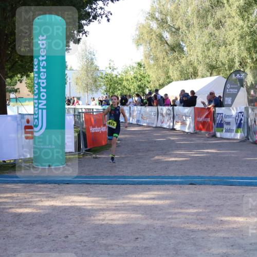 07.09.2025 - 19. Norderstedt Triathlon Zöllner http://msf.ph/oto/8771032 07.09.2025 09:49:15 Ziel 617 meine-sportfotos.de