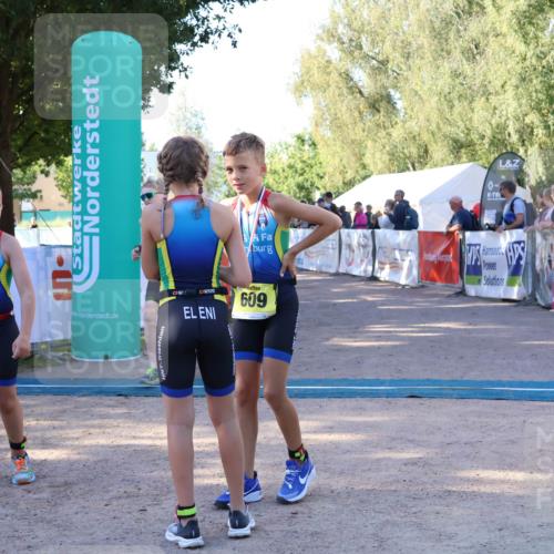 07.09.2025 - 19. Norderstedt Triathlon Zöllner http://msf.ph/oto/8771310 07.09.2025 09:50:15 Ziel 597, 619, 634 meine-sportfotos.de