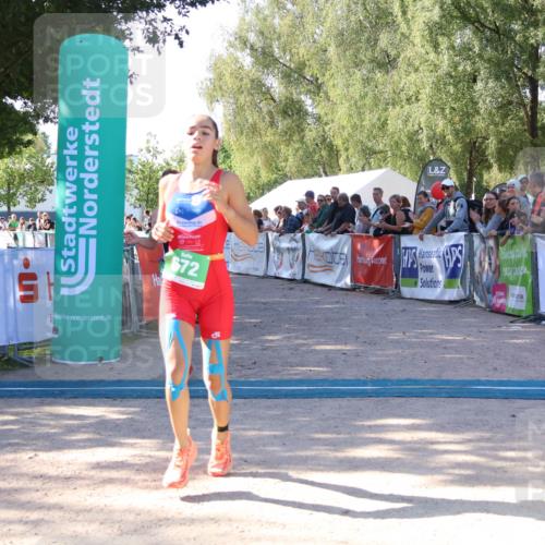 07.09.2025 - 19. Norderstedt Triathlon Zöllner http://msf.ph/oto/8772987 07.09.2025 10:54:06 Ziel 96, 672 meine-sportfotos.de