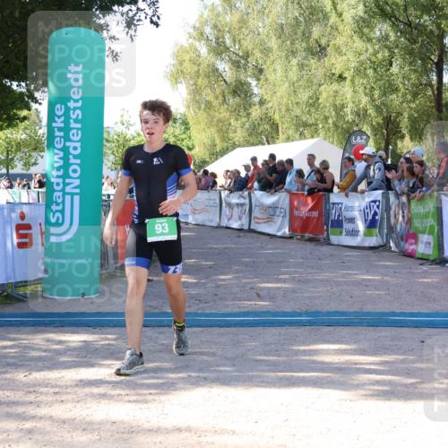 07.09.2025 - 19. Norderstedt Triathlon Zöllner http://msf.ph/oto/8773037 07.09.2025 10:54:21 Ziel 93 meine-sportfotos.de