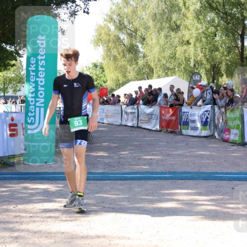 07.09.2025 - 19. Norderstedt Triathlon Zöllner http://msf.ph/oto/8773041 07.09.2025 10:54:22 Ziel 93, 118 meine-sportfotos.de
