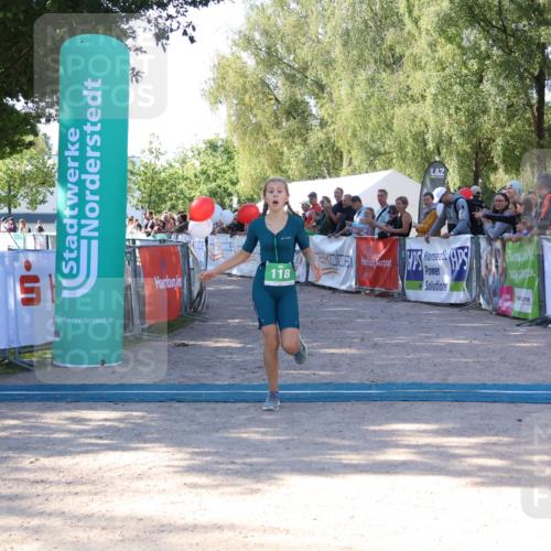 07.09.2025 - 19. Norderstedt Triathlon Zöllner http://msf.ph/oto/8773056 07.09.2025 10:54:27 Ziel 118 meine-sportfotos.de